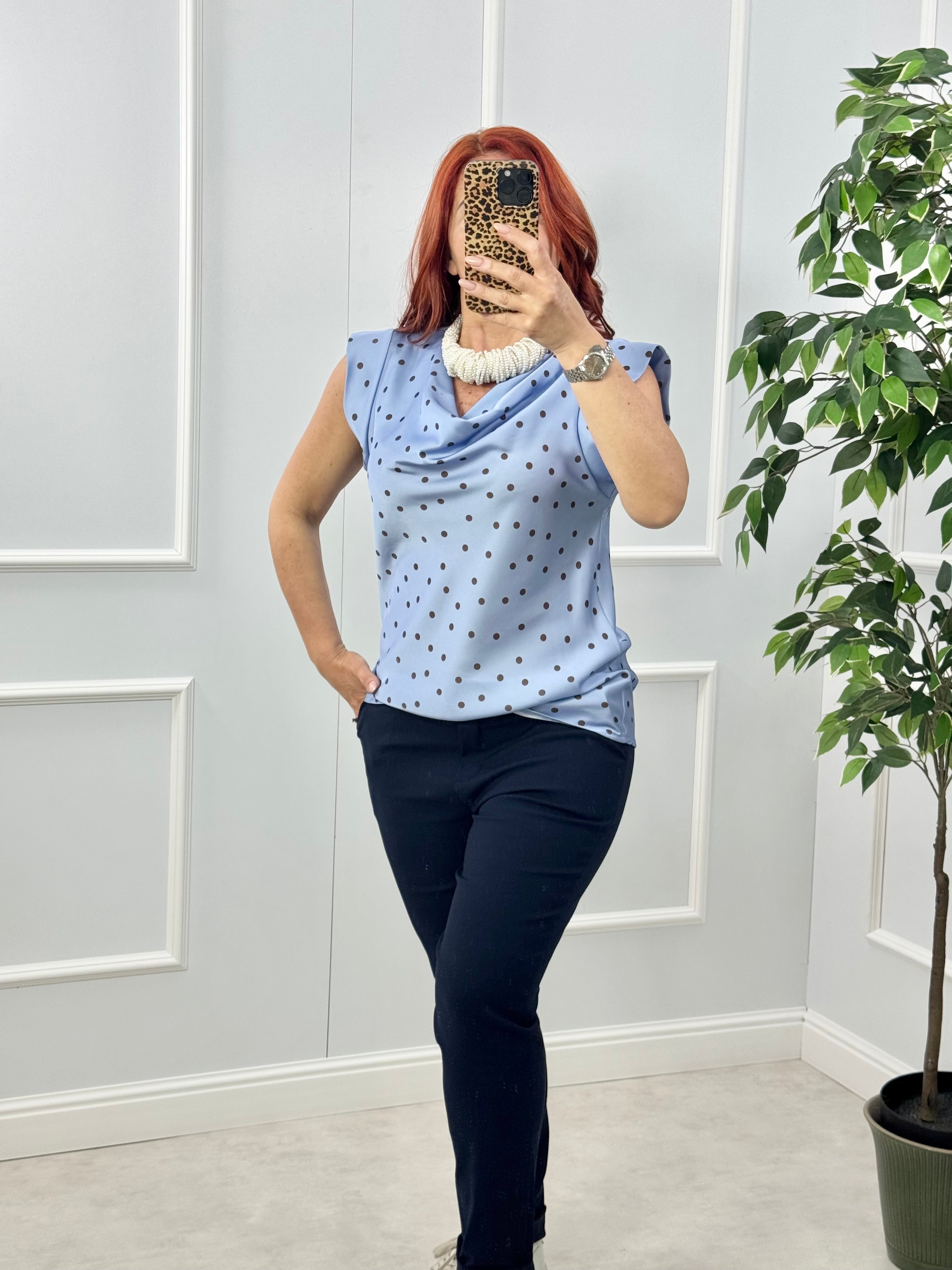 PANTALONE ILENIA TASCA FILO