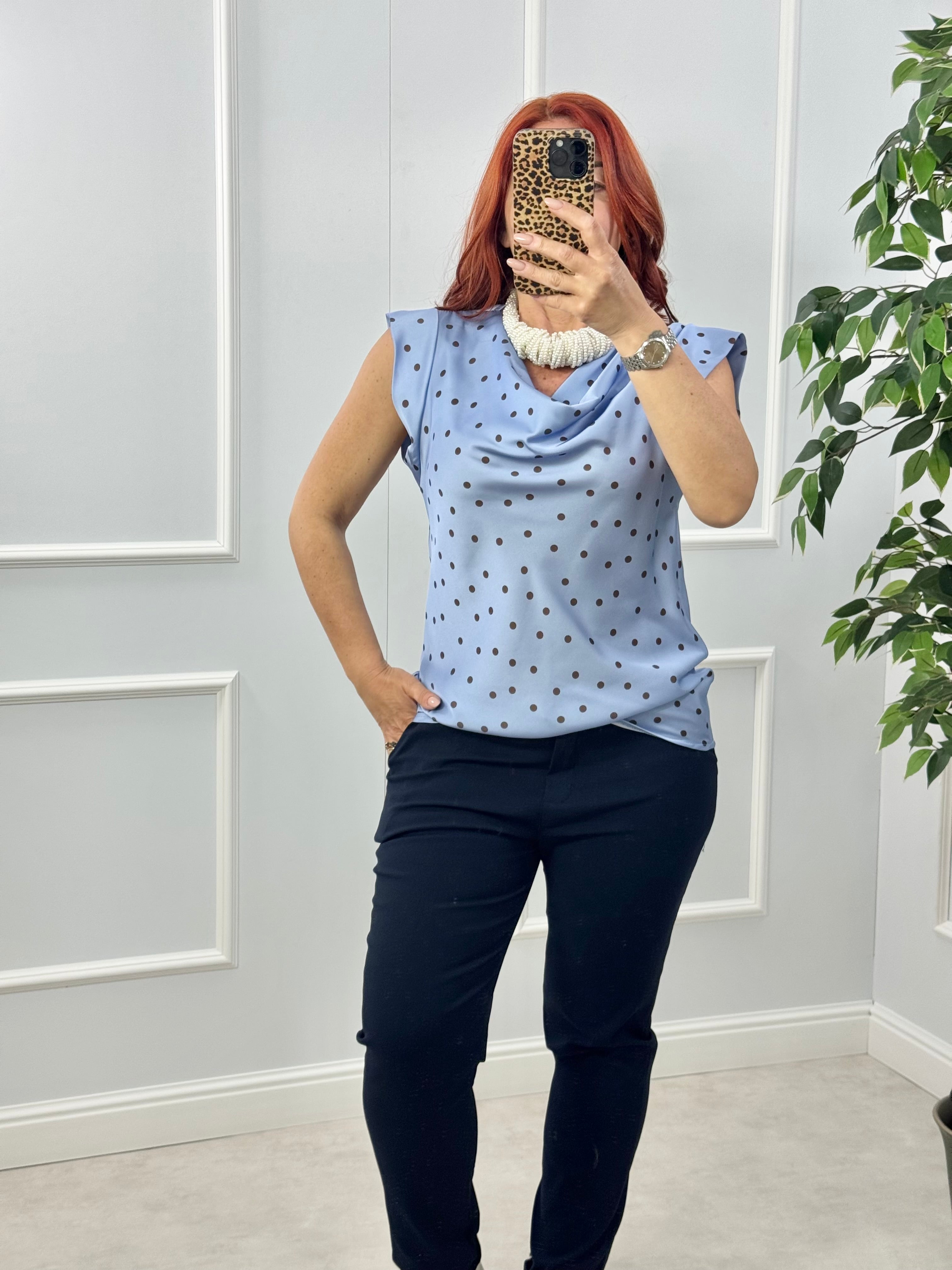 PANTALONE ILENIA TASCA FILO