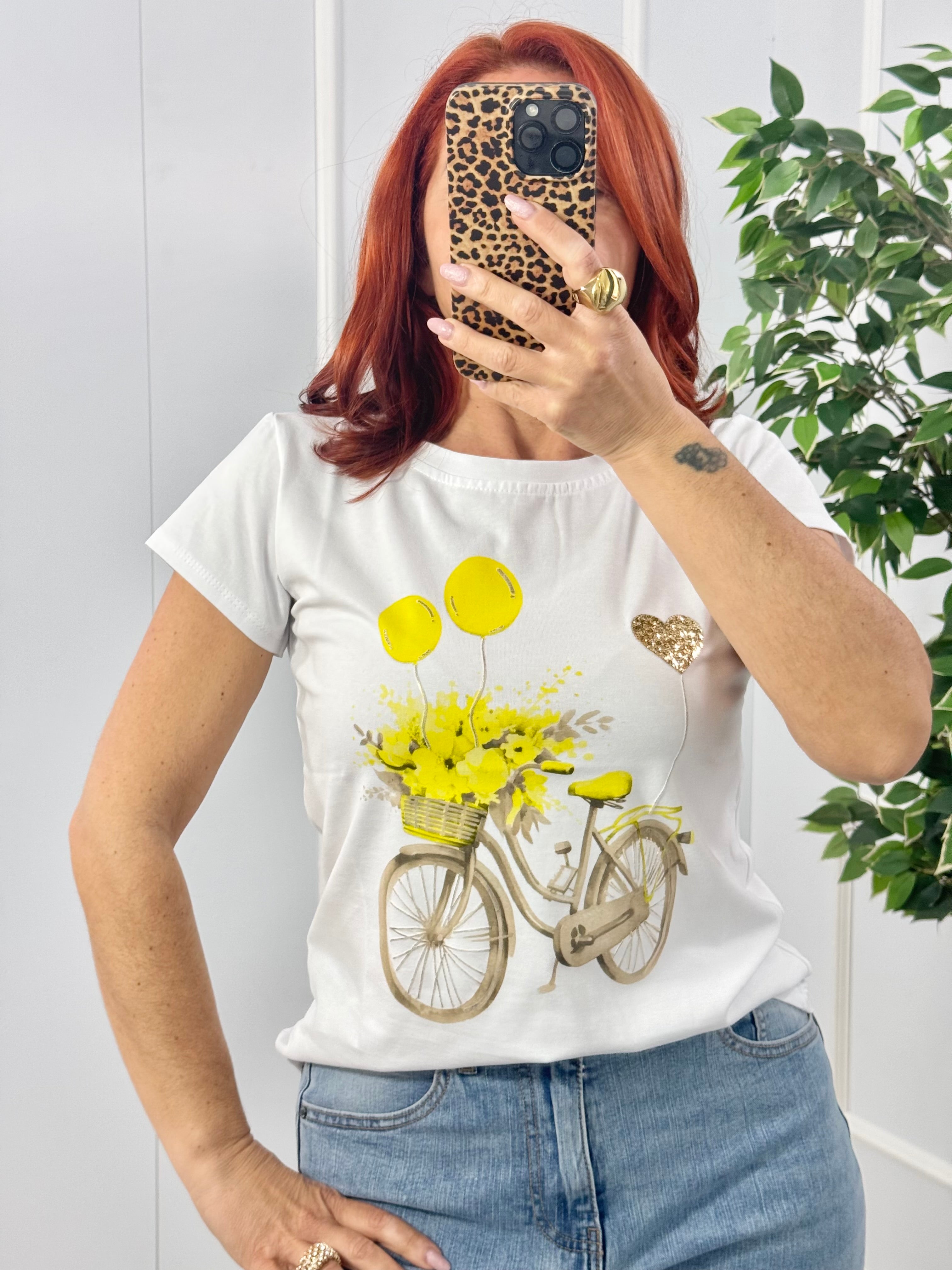 T-SHIRT BICI FLOWER