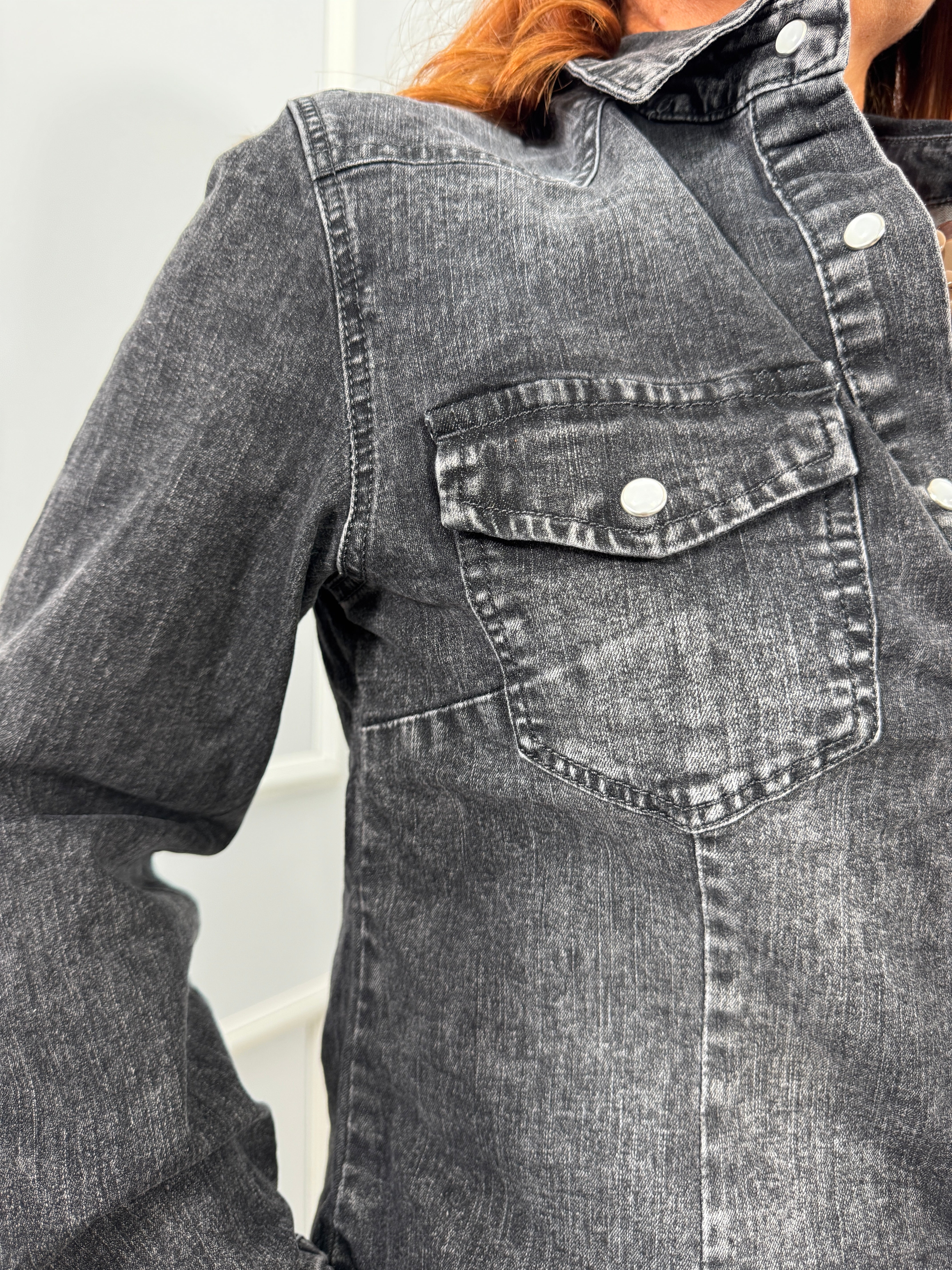 CAMICIA BLACK DENIM