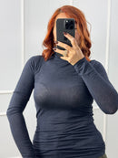 MAGLIA KYM T.UNITA COLLO ALTO MISTO CASHMERE