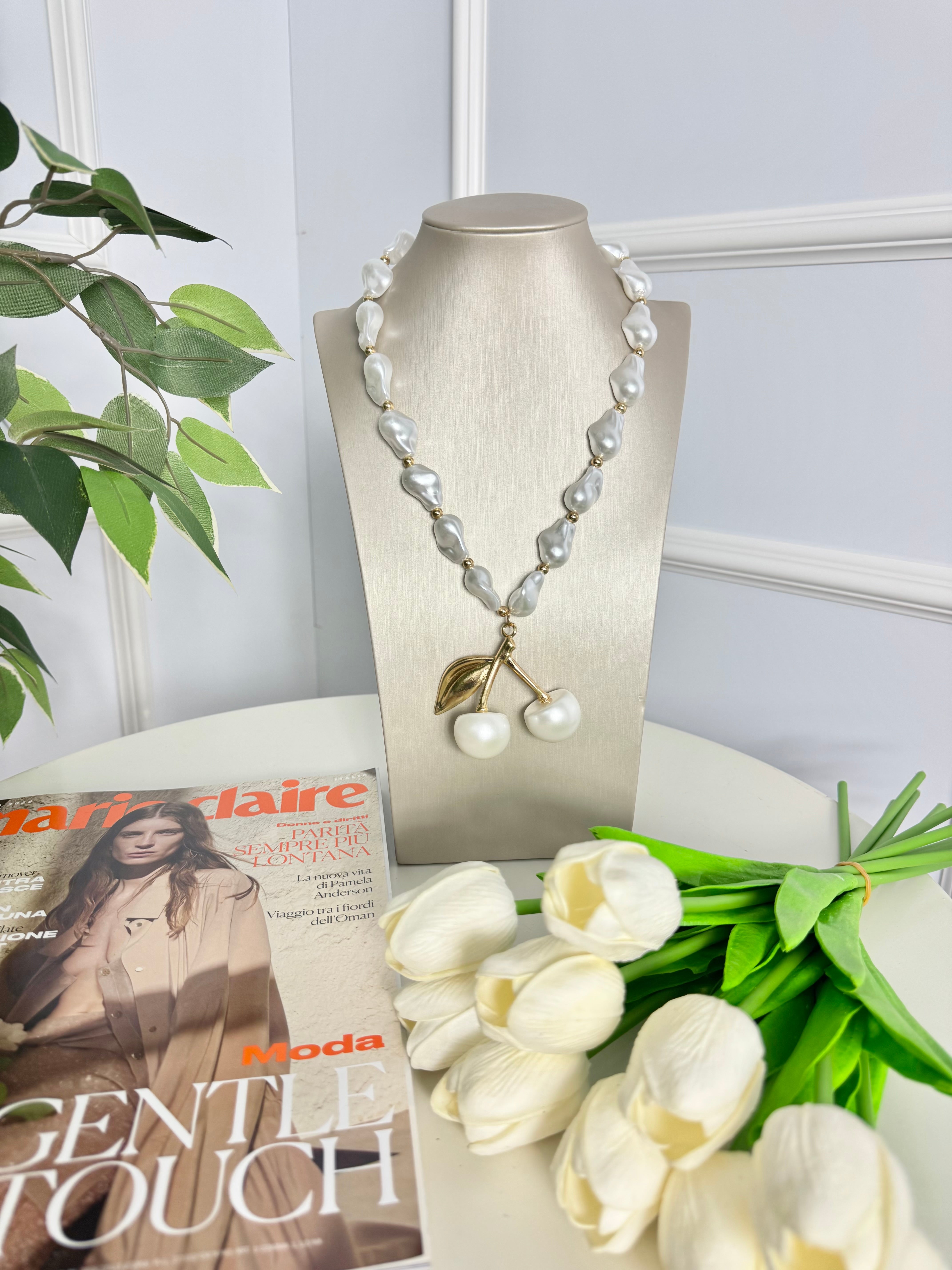 COLLANA IBIZA-PERLA