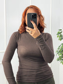 MAGLIA KYM T.UNITA COLLO ALTO MISTO CASHMERE