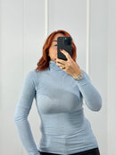 MAGLIA KYM T.UNITA COLLO ALTO MISTO CASHMERE