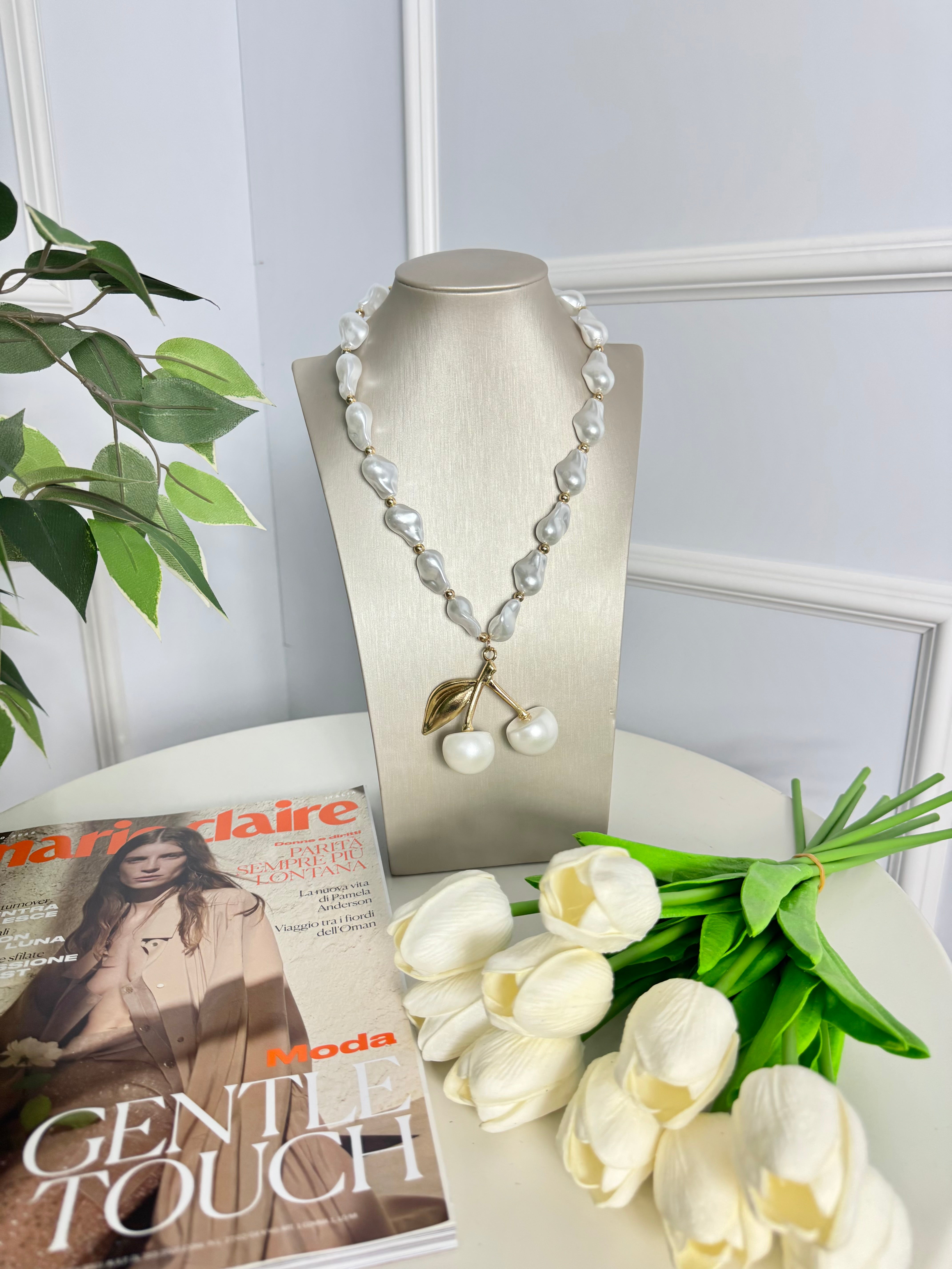 COLLANA IBIZA-PERLA