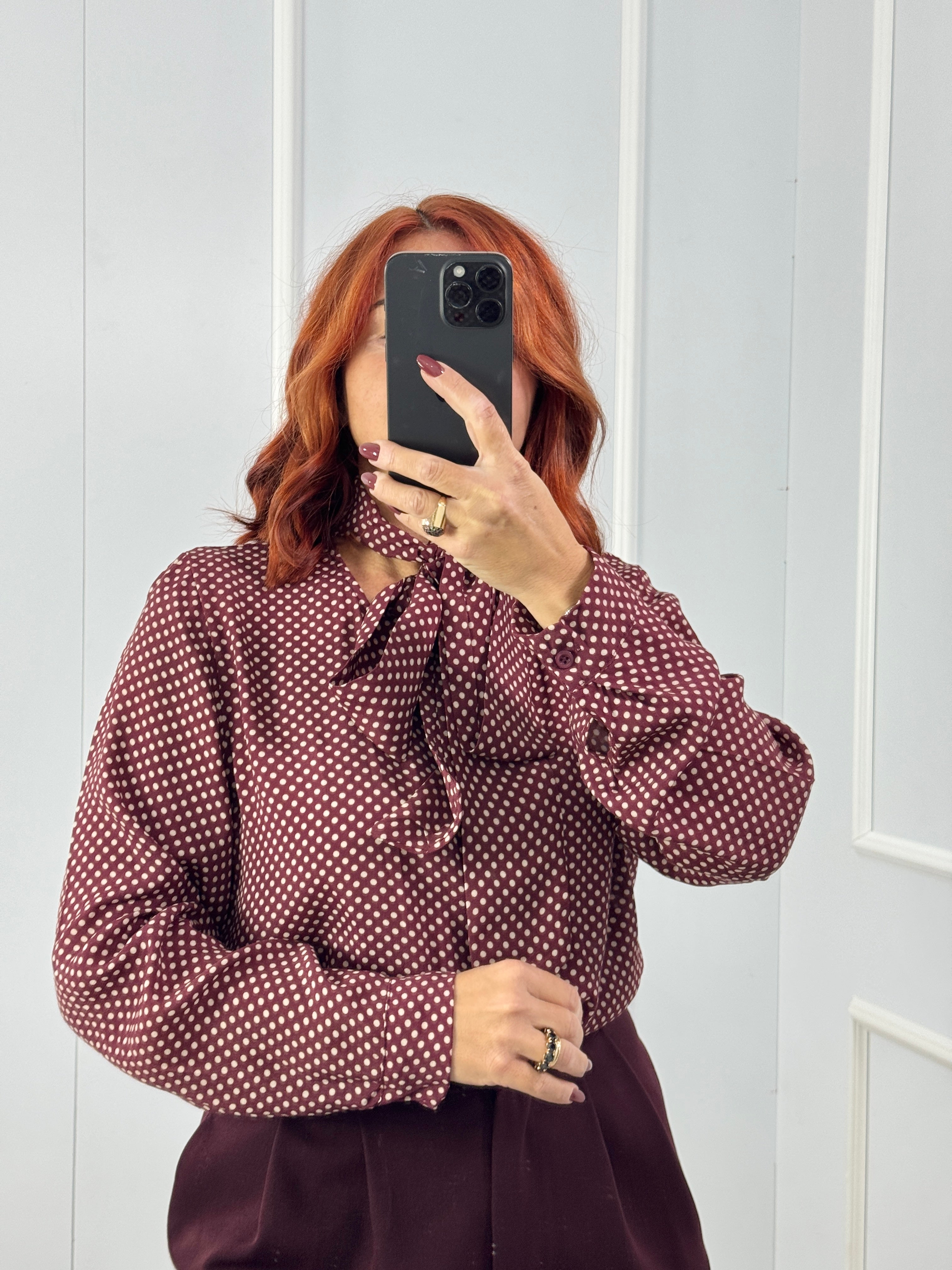 CAMICIA LINA CON FIOCCO