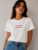 T-SHIRT SENZA FRETTA