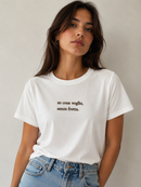 T-SHIRT SENZA FRETTA
