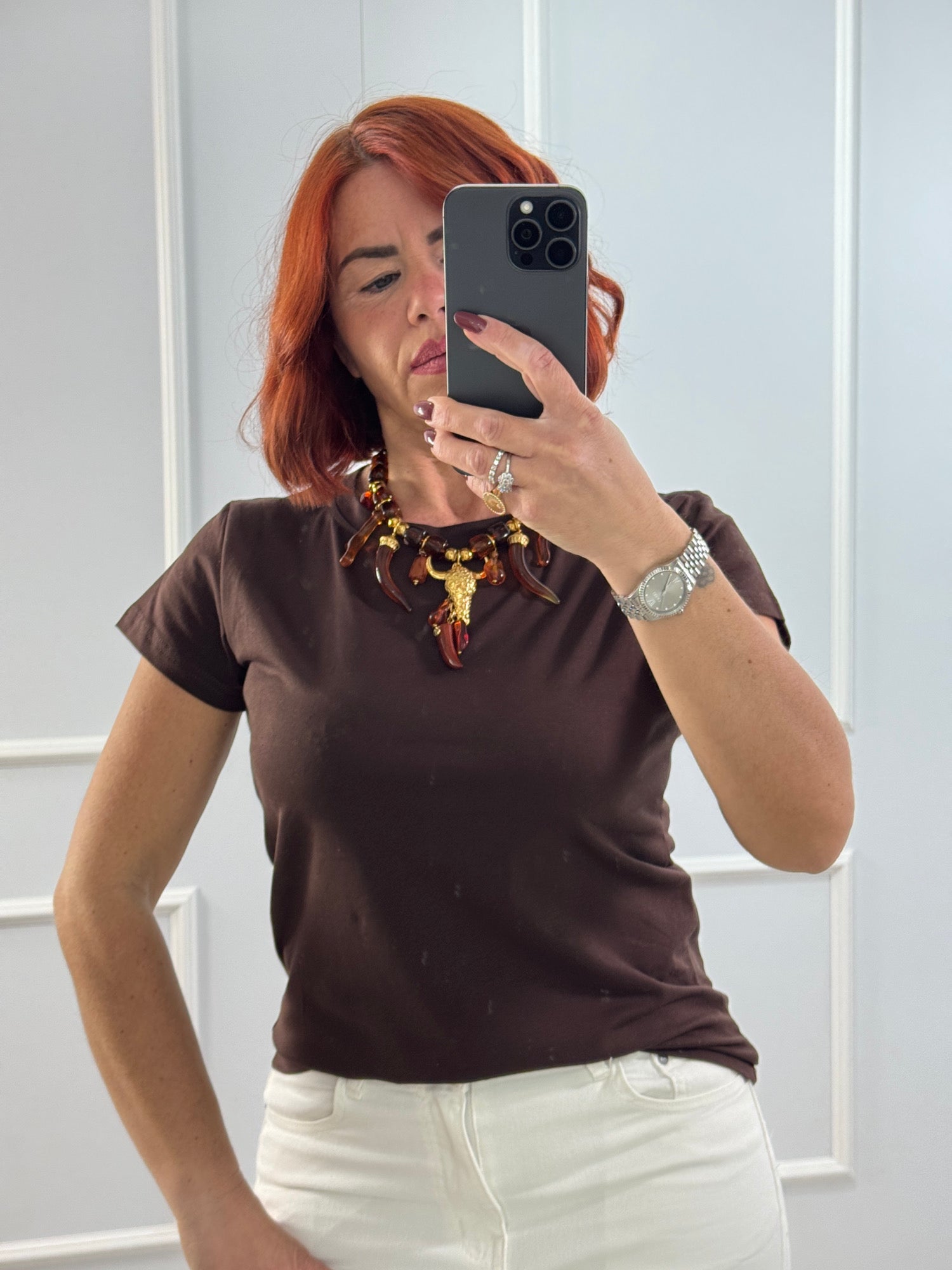 T-SHIRT AMBRA