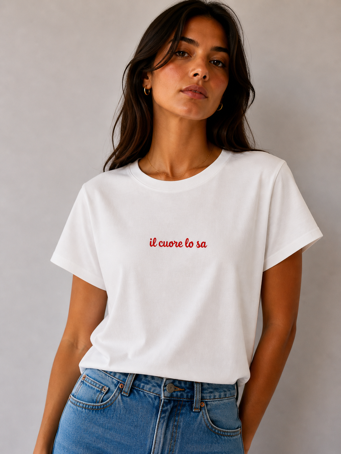 T-SHIRT IL CUORE LO SA