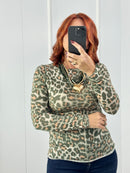 MAGLIA KYM ANIMALIER MISTO CASHMERE