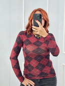 MAGLIA KYM ROMBI MISTO CASHMERE