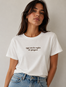 T-SHIRT SPIEGARE