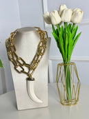 COLLANA CATENA CORNO