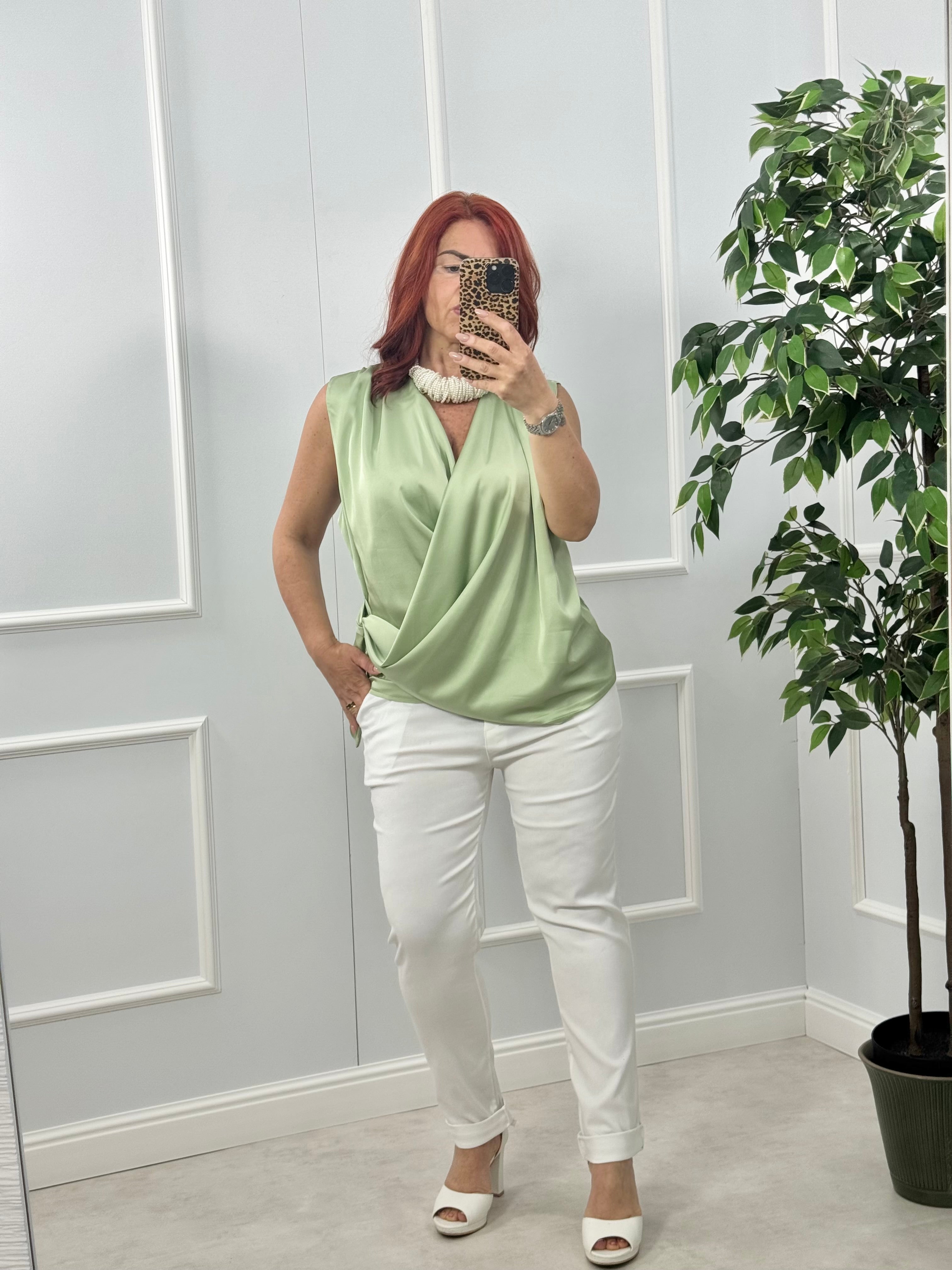 PANTALONE ILENIA TASCA FILO