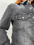 CAMICIA BLACK DENIM