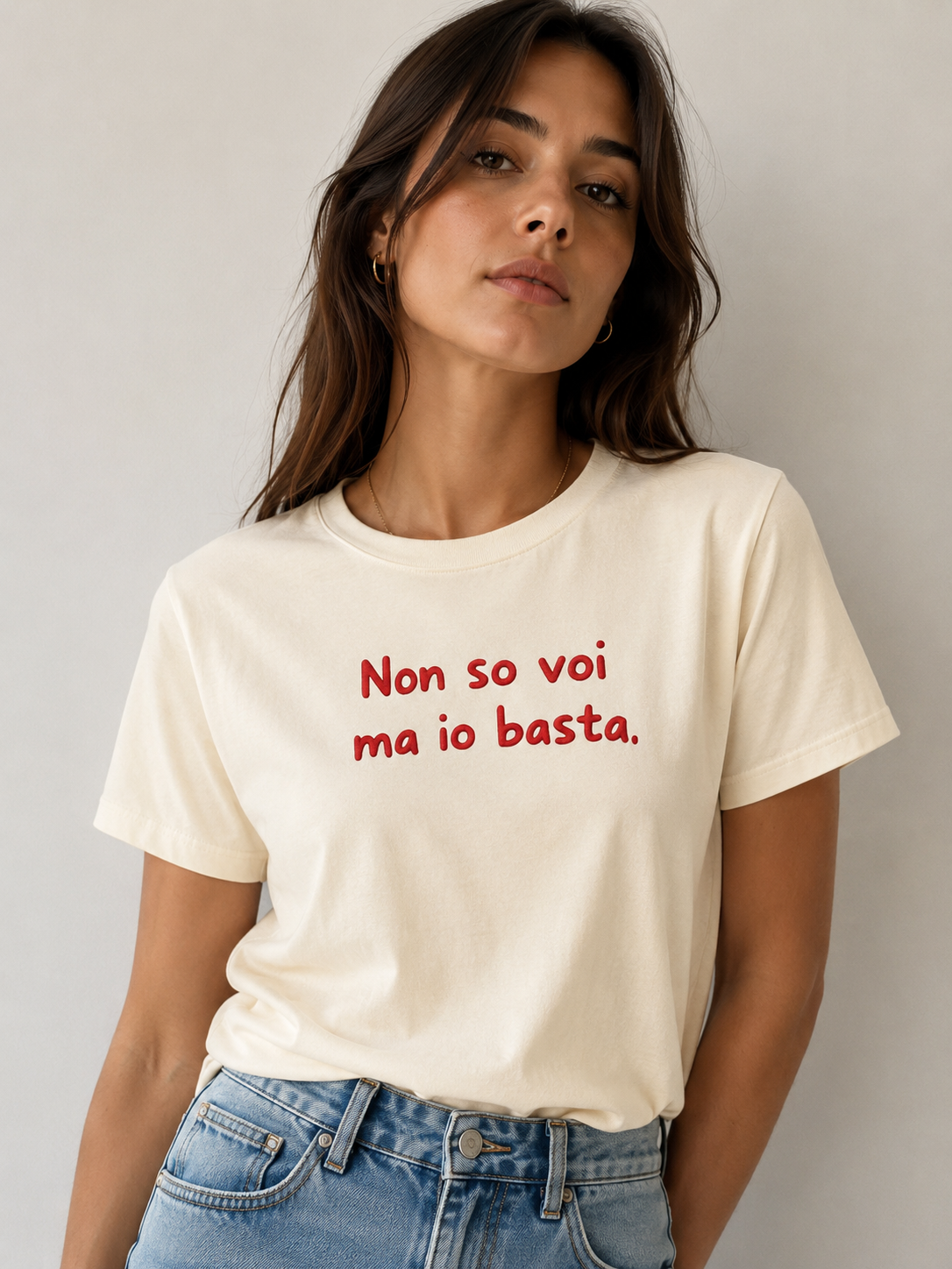 T-SHIRT NON SO VOI
